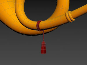 hunting horn 3D Model