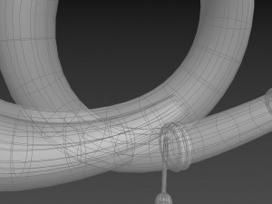 hunting horn Model 3D