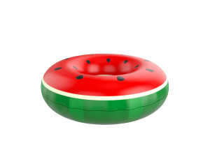 swimming ring watermelon Modelo 3D
