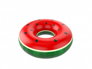 swimming ring watermelon Modelo 3D