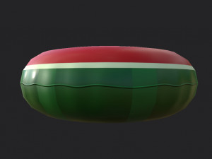 swimming ring watermelon Modelo 3D