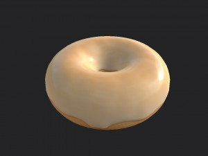 glazed donut 3D Model