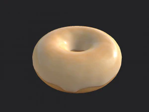 glazed donut 3D Model
