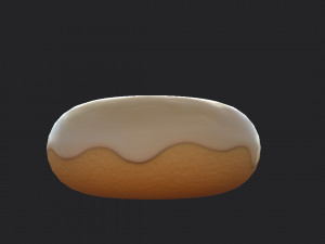 glazed donut 3D Model