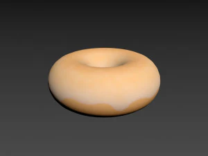 glazed donut 3D Model
