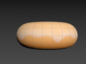 glazed donut 3D Model