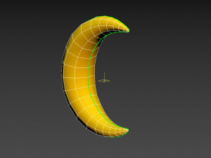 moon symbol 3D मॉडल