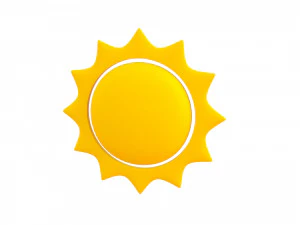 sun symbol 3D Model