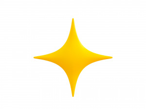 sparkle symbol 3D Model