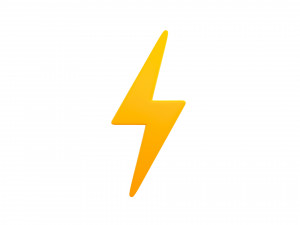 lightning symbol Modello 3D