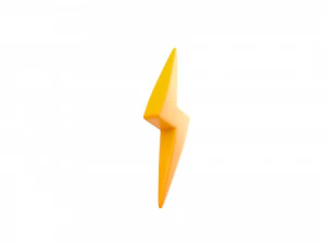 lightning symbol 3D Model