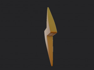 lightning symbol Modello 3D