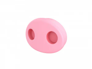 pig face 3D Model
