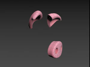 pig face 3D Model