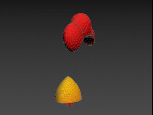 chicken face Modèle 3D