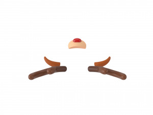 deer face 3D मॉडल