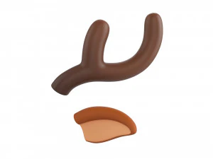 faccia di cervo Modello 3D