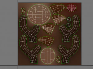 faccia di cervo Modello 3D