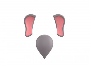elephant face 3D Модель