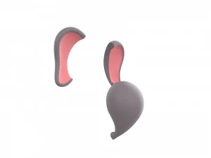 elephant face 3D Model