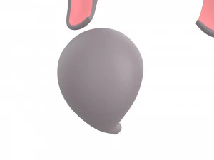 elephant face 3D Model