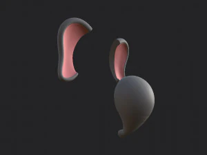 elephant face 3D Model