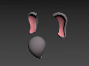 elephant face 3D Model