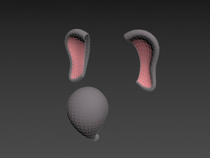 elephant face 3D Модель