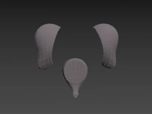 elephant face 3D Model