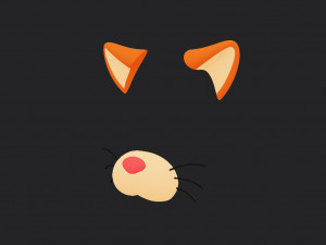 cat face 3D मॉडल