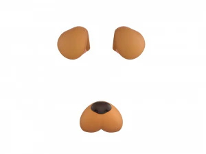 faccia di cane Modello 3D