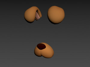 dog face 3D Модель