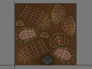 faccia di cane Modello 3D