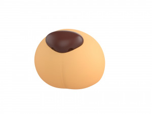 bear face 3D Model