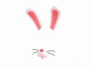animal face pack Model 3D