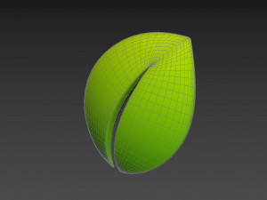 leaf symbol Model 3D