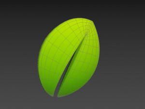 leaf symbol Model 3D