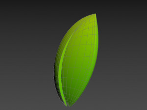 leaf symbol Model 3D