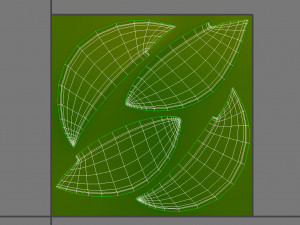leaf symbol Model 3D