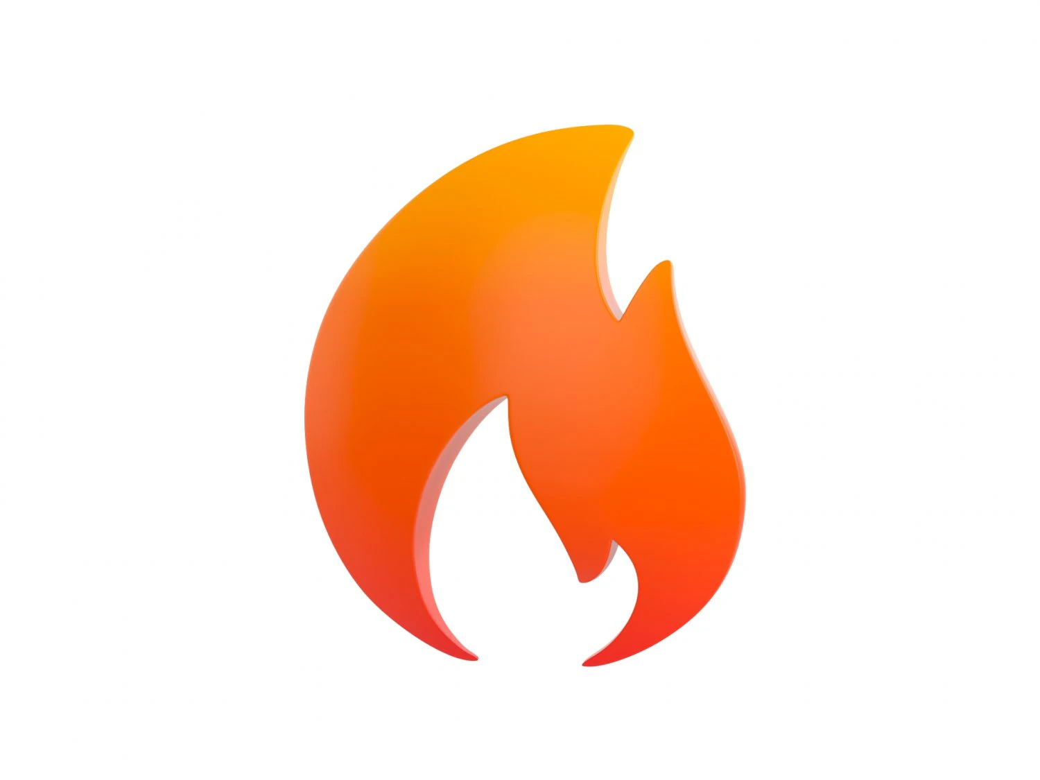 fire symbol 3D Model .c4d .max .obj .3ds .fbx .stl .blend