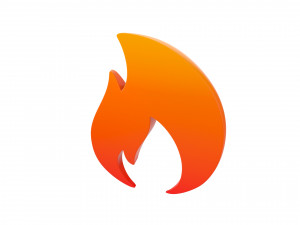 fire symbol 3D Model