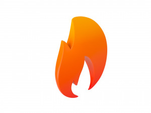 fire symbol 3D Model