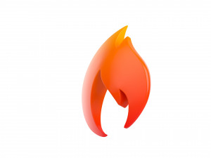 fire symbol 3D Model