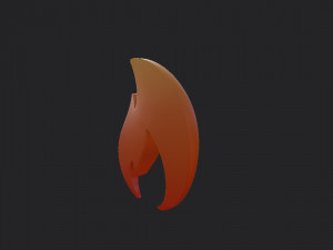 fire symbol 3D Model