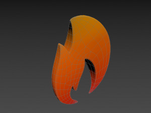 fire symbol 3D Model