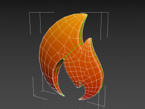 fire symbol 3D Model