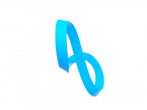 infinity symbol 3D-Modell