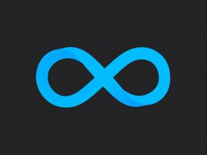 infinity symbol 3D-Modell