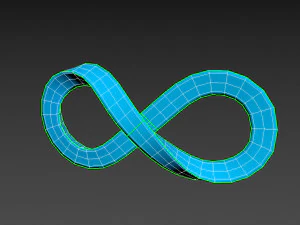 infinity symbol 3D Model
