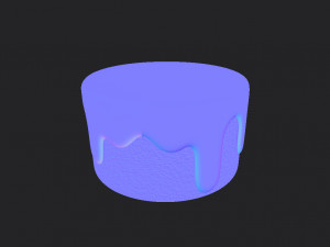 chocolate cake 3D 模型
